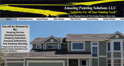 Desktop Screenshot of amazingpaintingsolutions.com